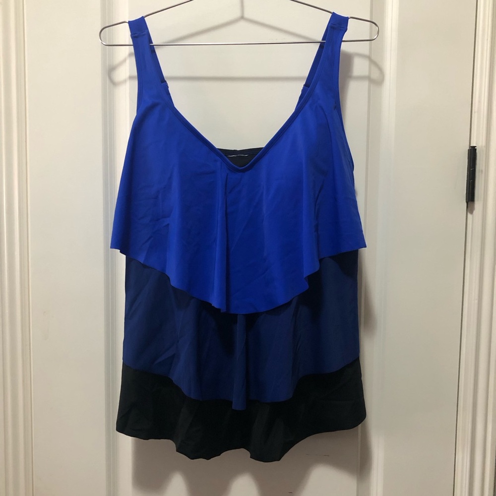 Bathing suit top women’s size 16 D cup. Tags removed pit to pit 23,24